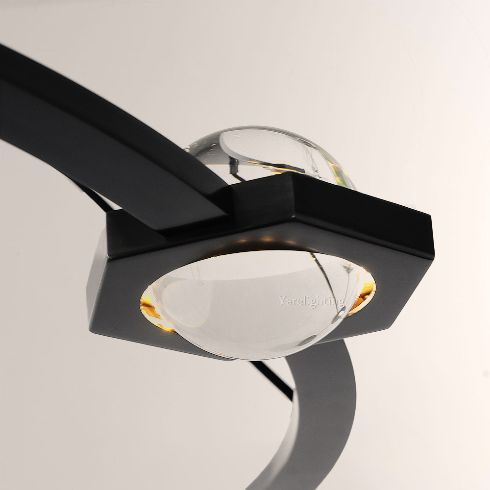 Cosmos Crystal Ball Round Chandelier 60"-Vancei