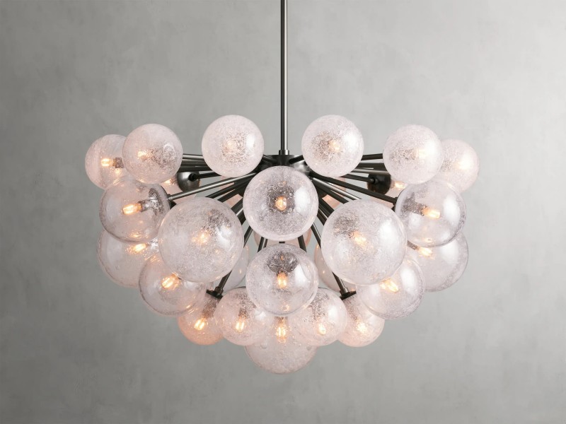 Mandoza Glass Chandelier-Vancei