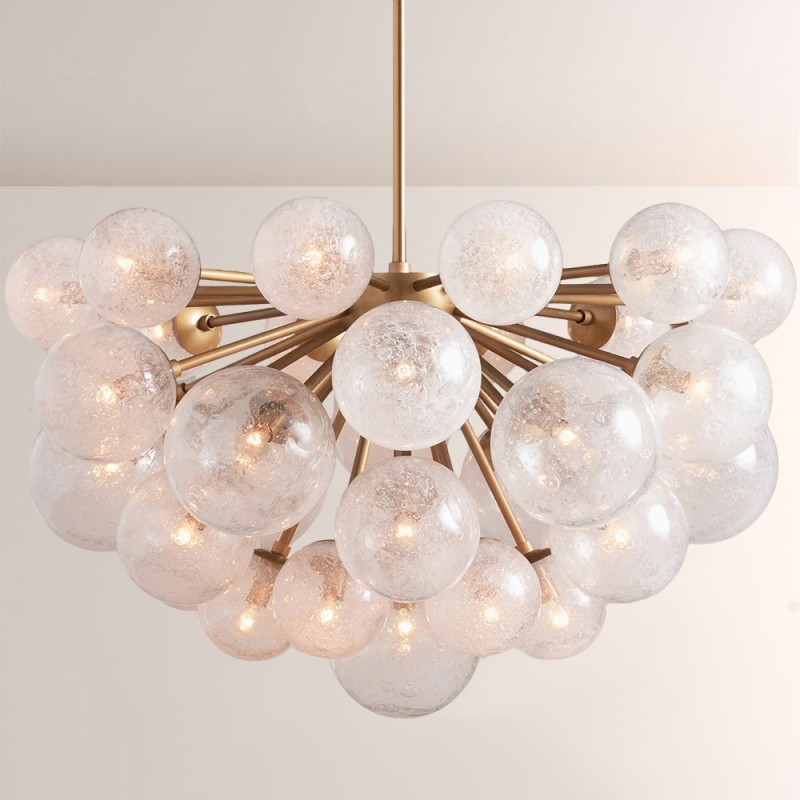 Mandoza Glass Chandelier-Vancei