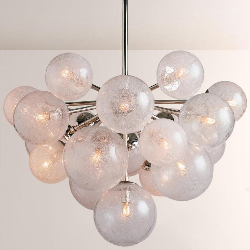 Mandoza Glass Chandelier-Vancei