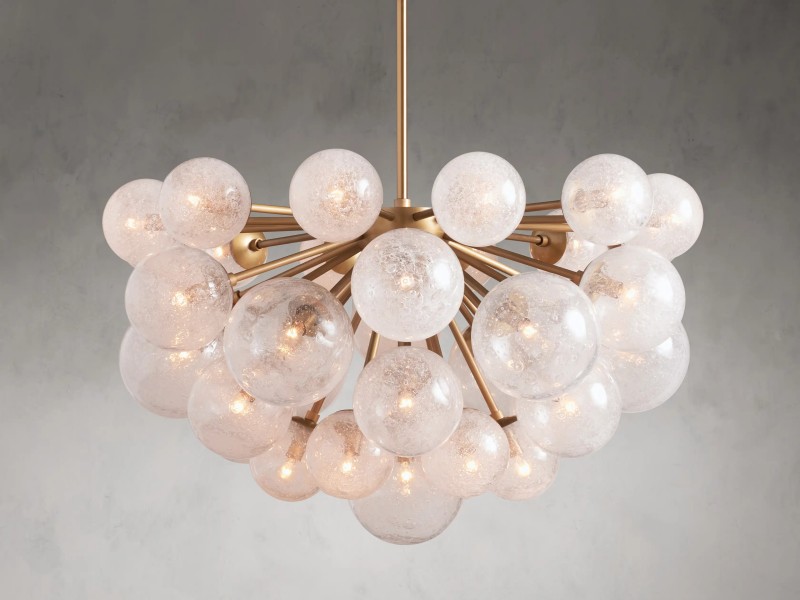 Mandoza Glass Chandelier-Vancei