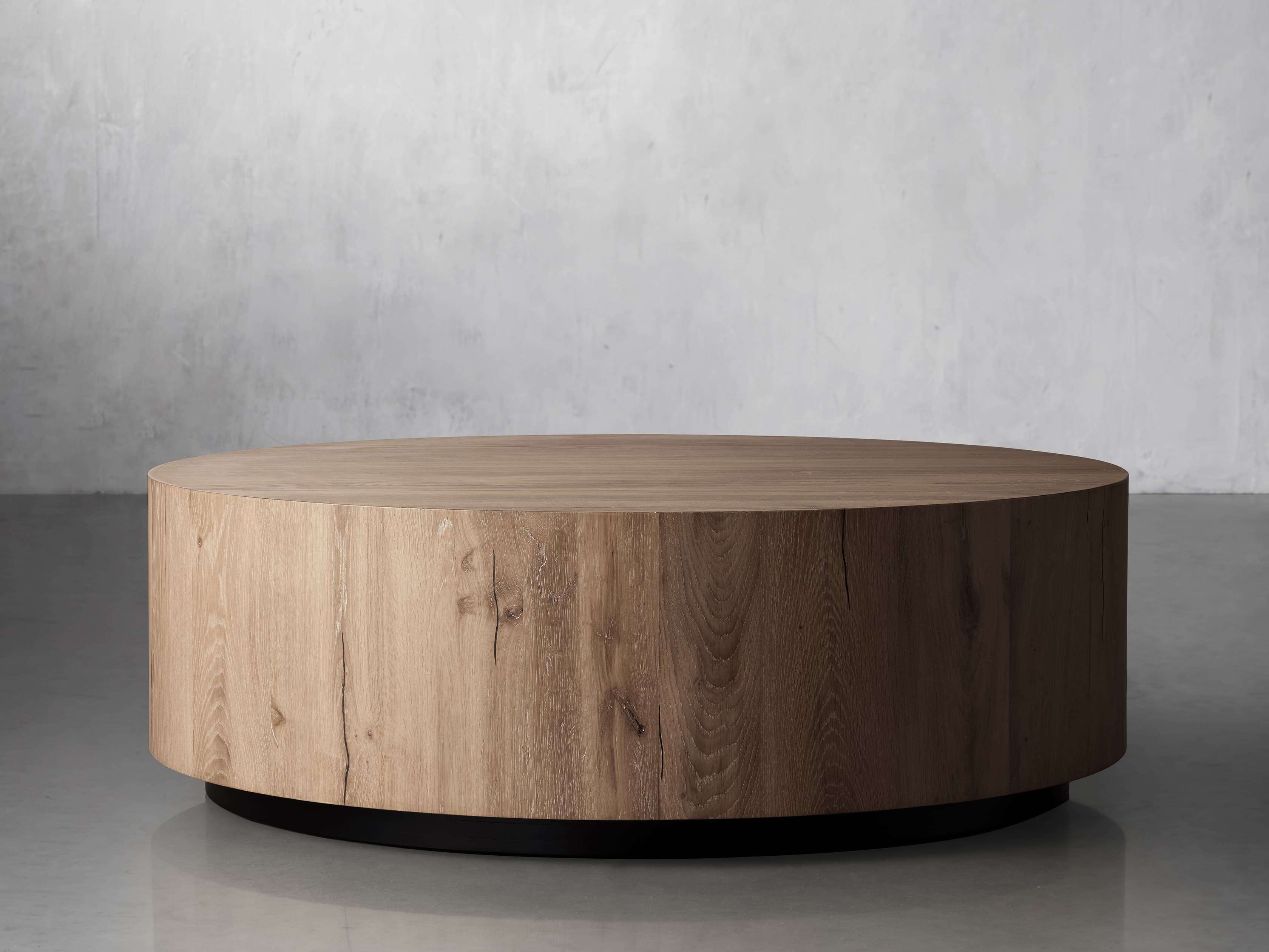Marico Round Plinth Coffee Table-Vancei