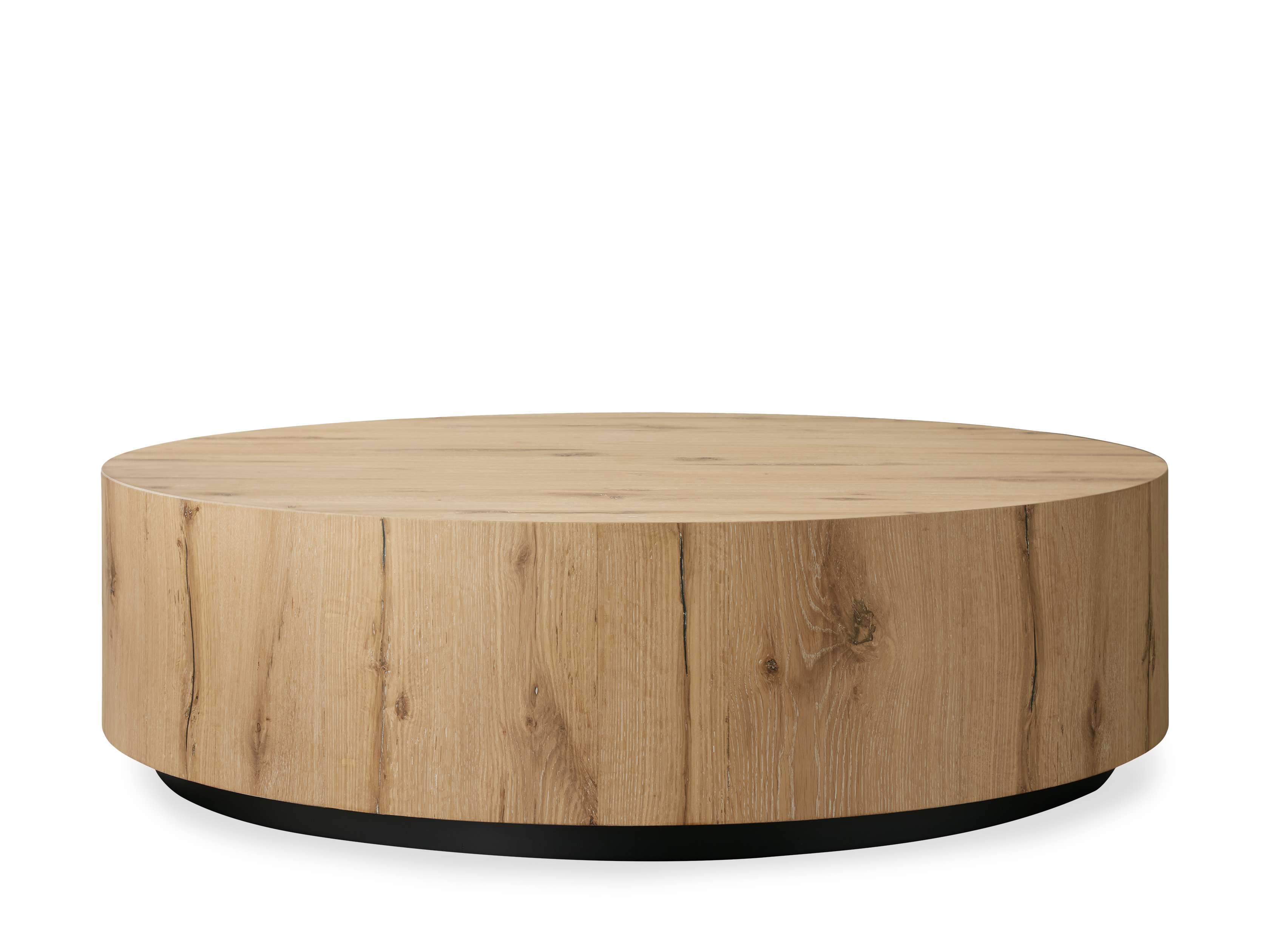 Marico Round Plinth Coffee Table-Vancei