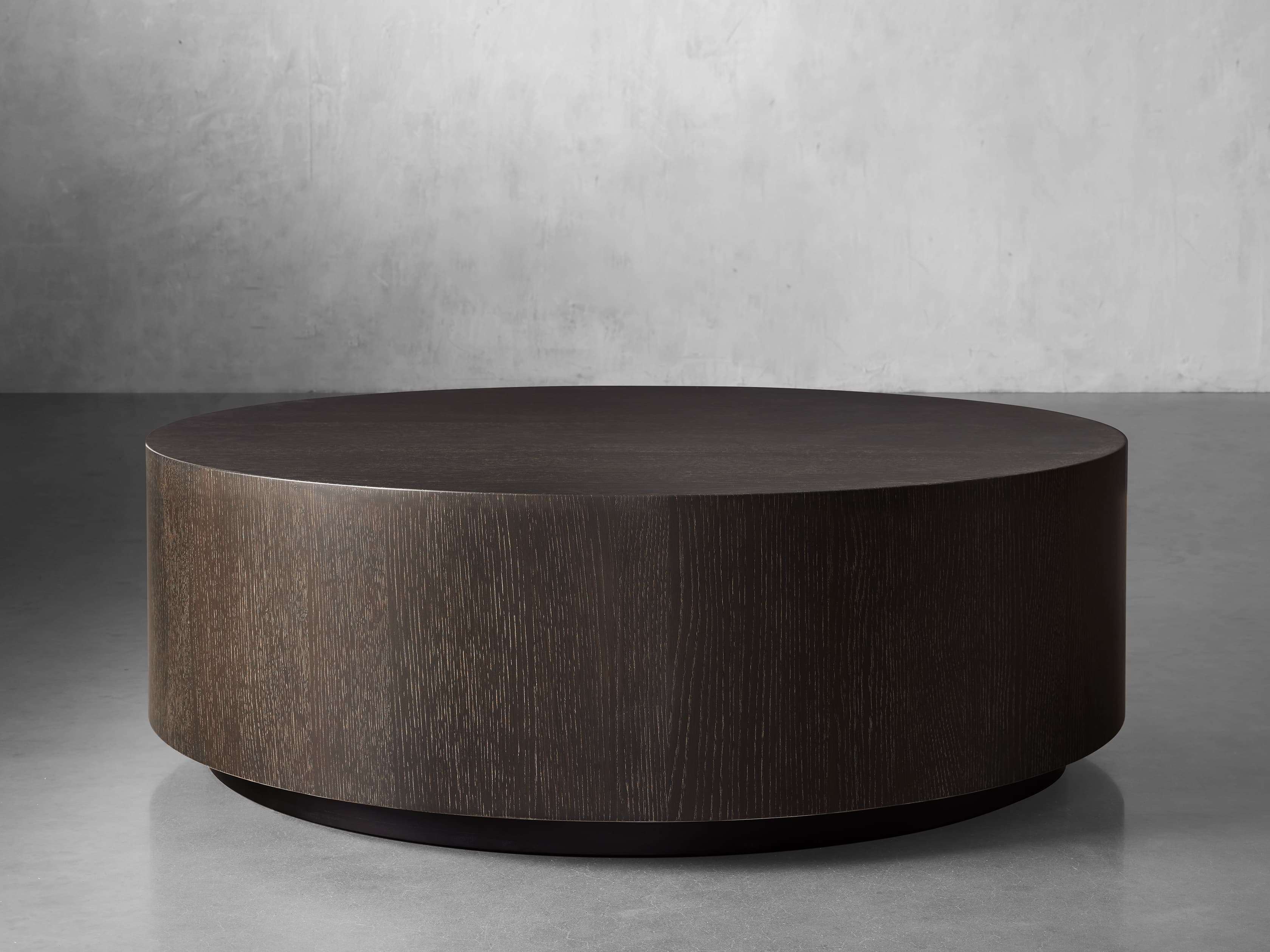 Marico Round Plinth Coffee Table-Vancei