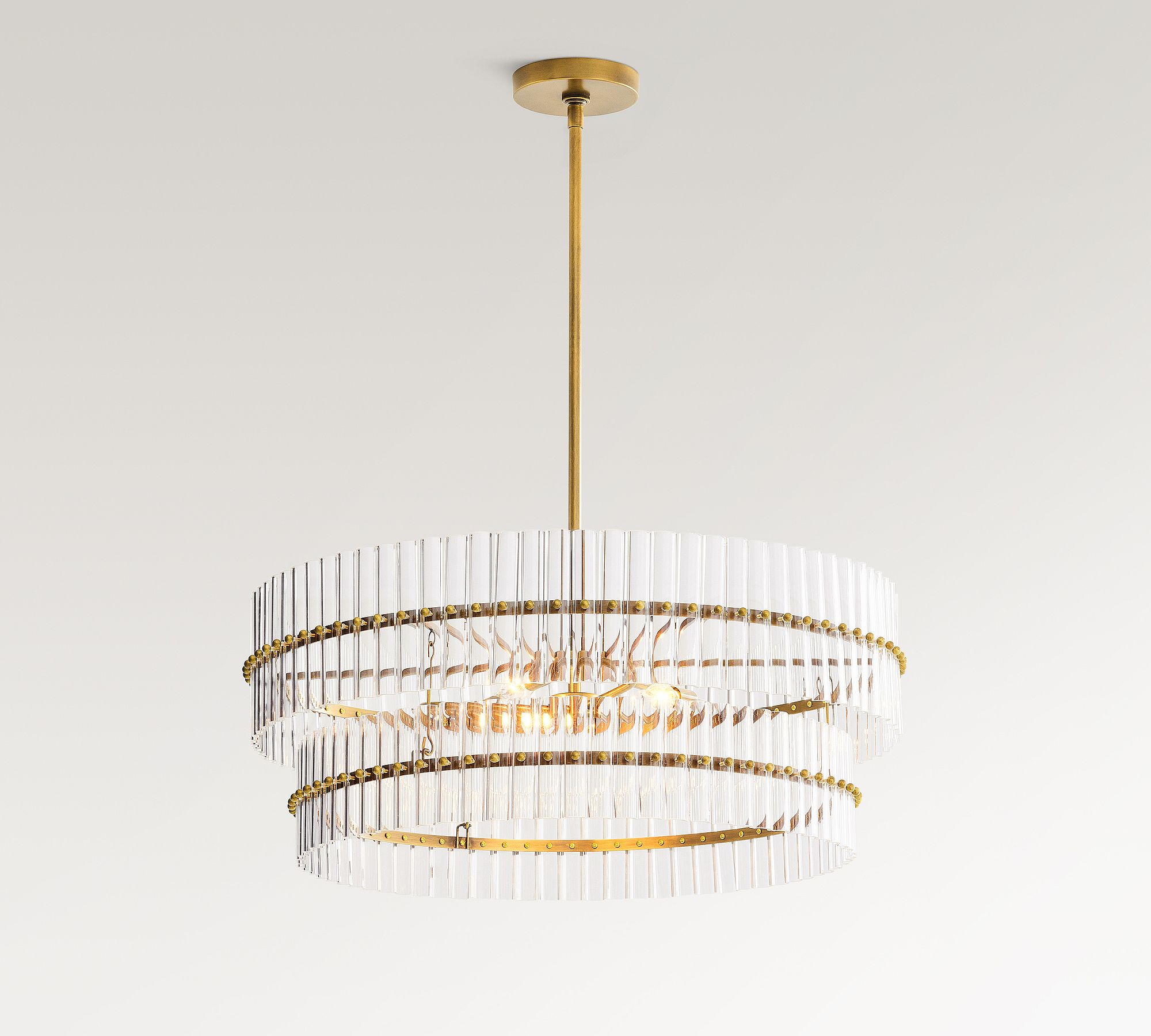 Marlly Glass  Round Chandelier-Vancei