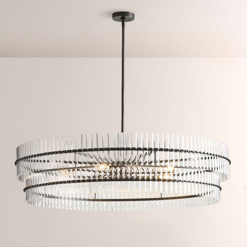 Marlly Glass  Round Chandelier-Vancei