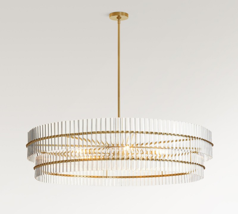 Marlly Glass  Round Chandelier-Vancei