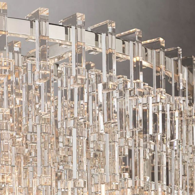 Mia Crystal Round Chandelier 48"-Vancei