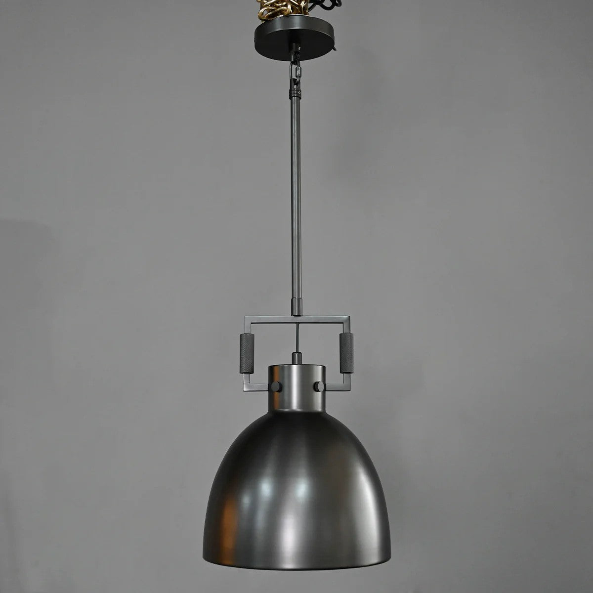 Miranda Brass Cloche Pendant  10″ 14″ 18″-Vancei