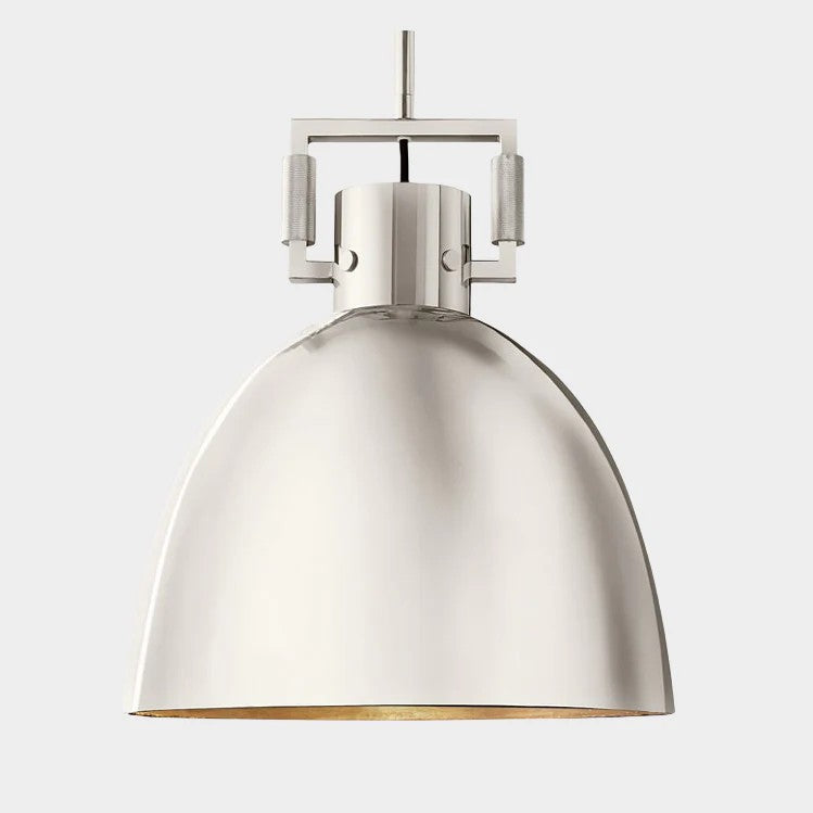 Miranda Brass Cloche Pendant  10″ 14″ 18″-Vancei