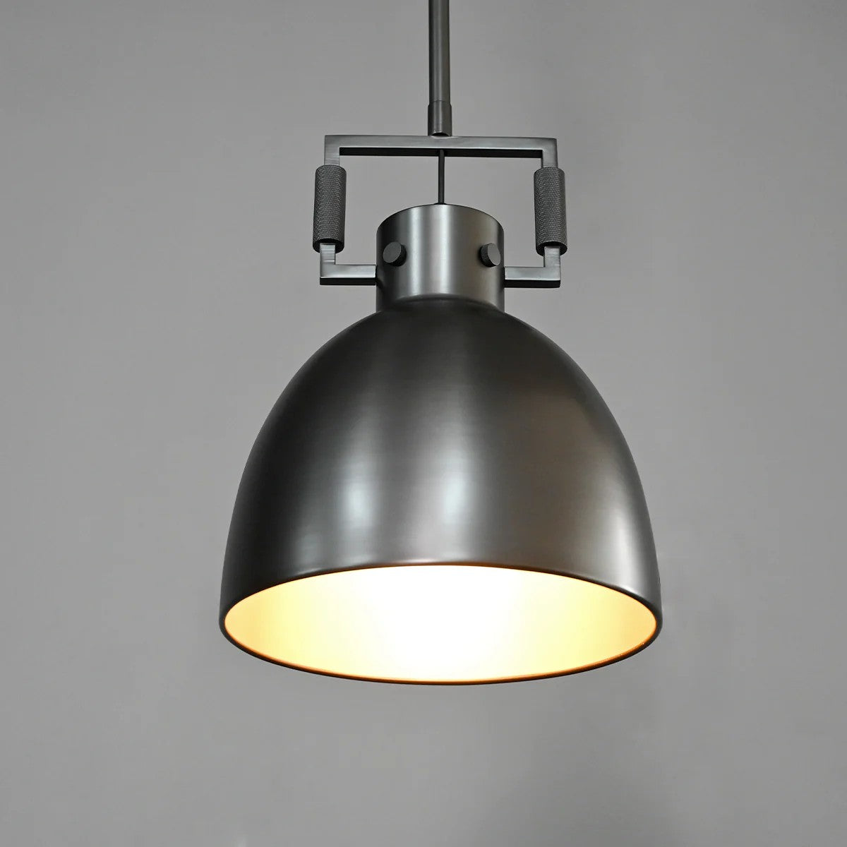 Miranda Brass Cloche Pendant  10″ 14″ 18″-Vancei