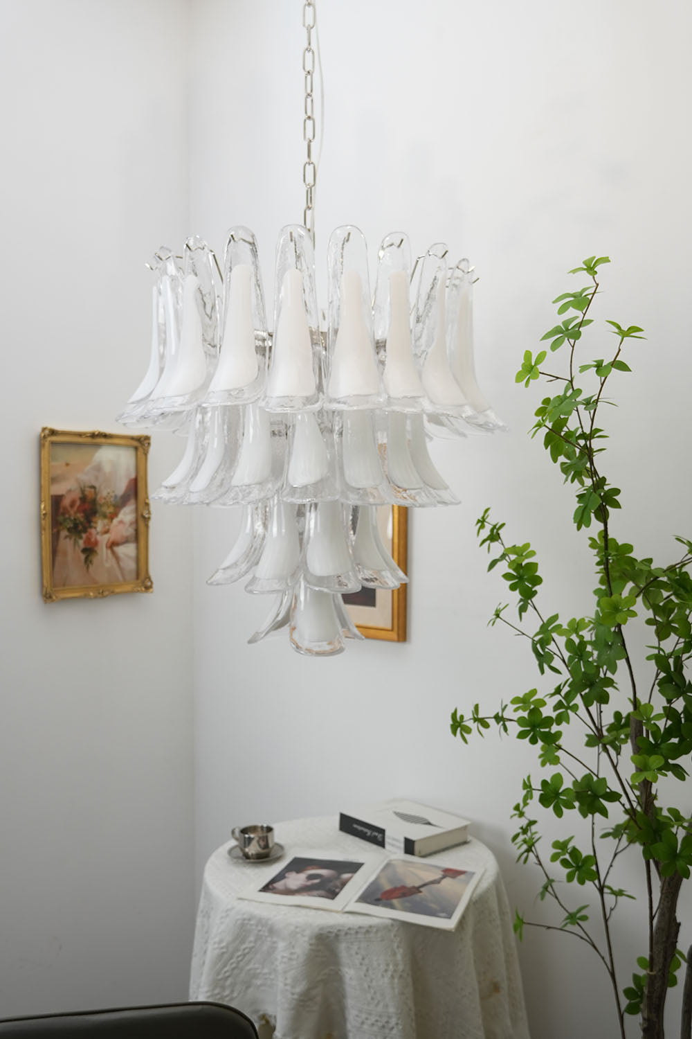 Murano Petals Chandelier