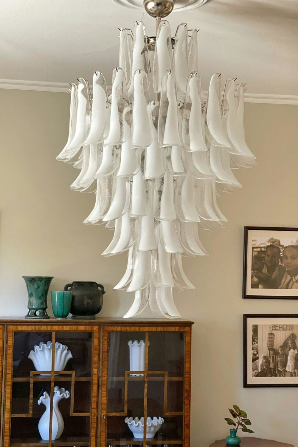 Murano Petals Chandelier