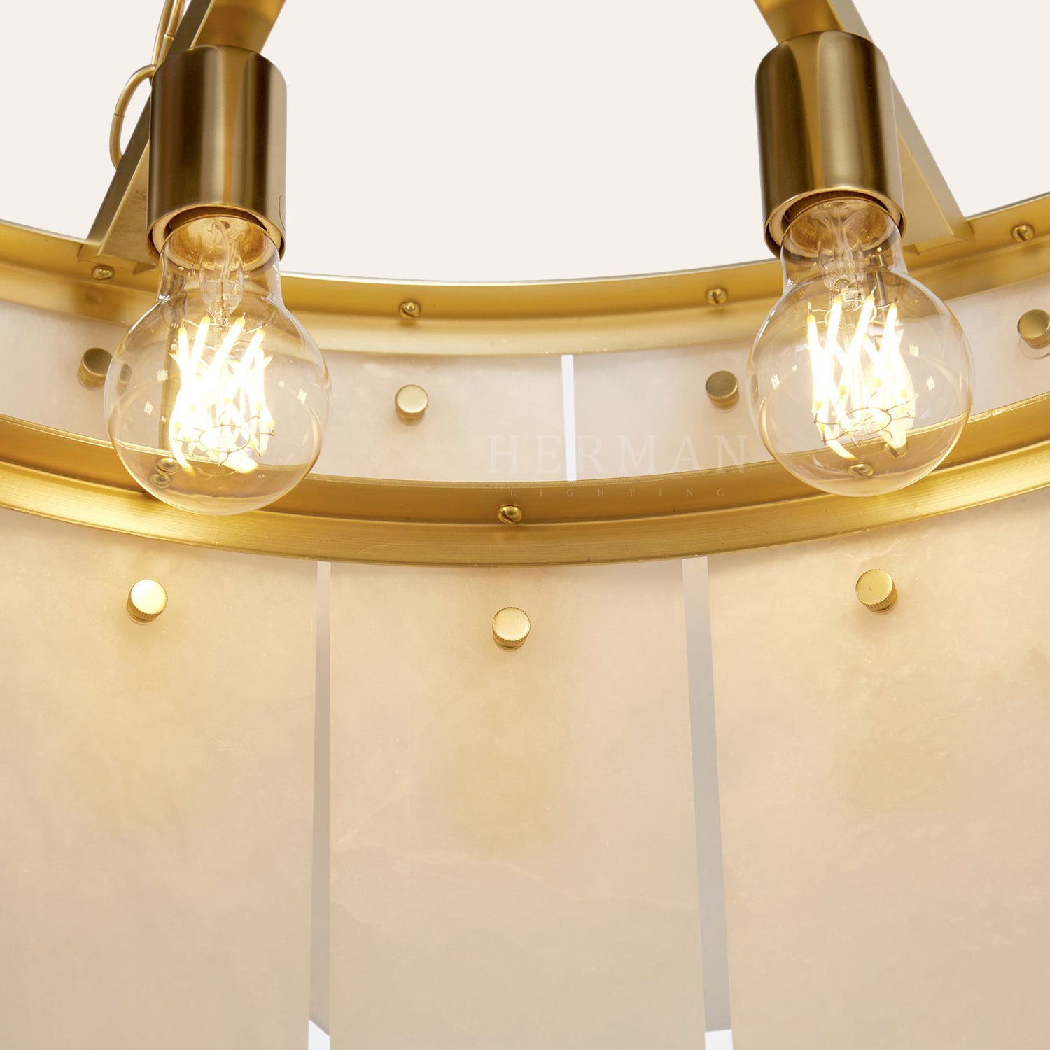 Nadia Alabaster Chandelier 30" 41"