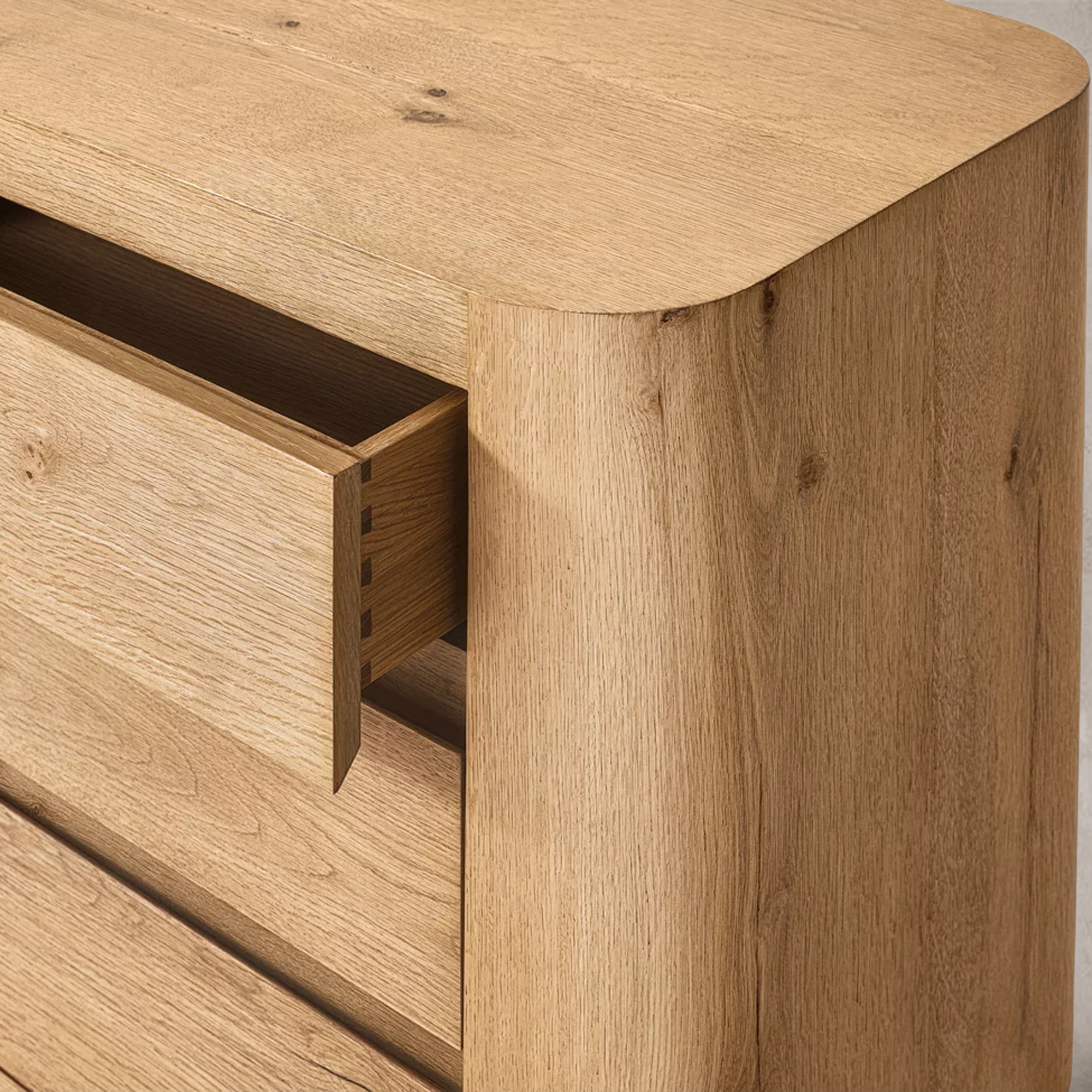 Oslo Closed Nightstand-Vancei
