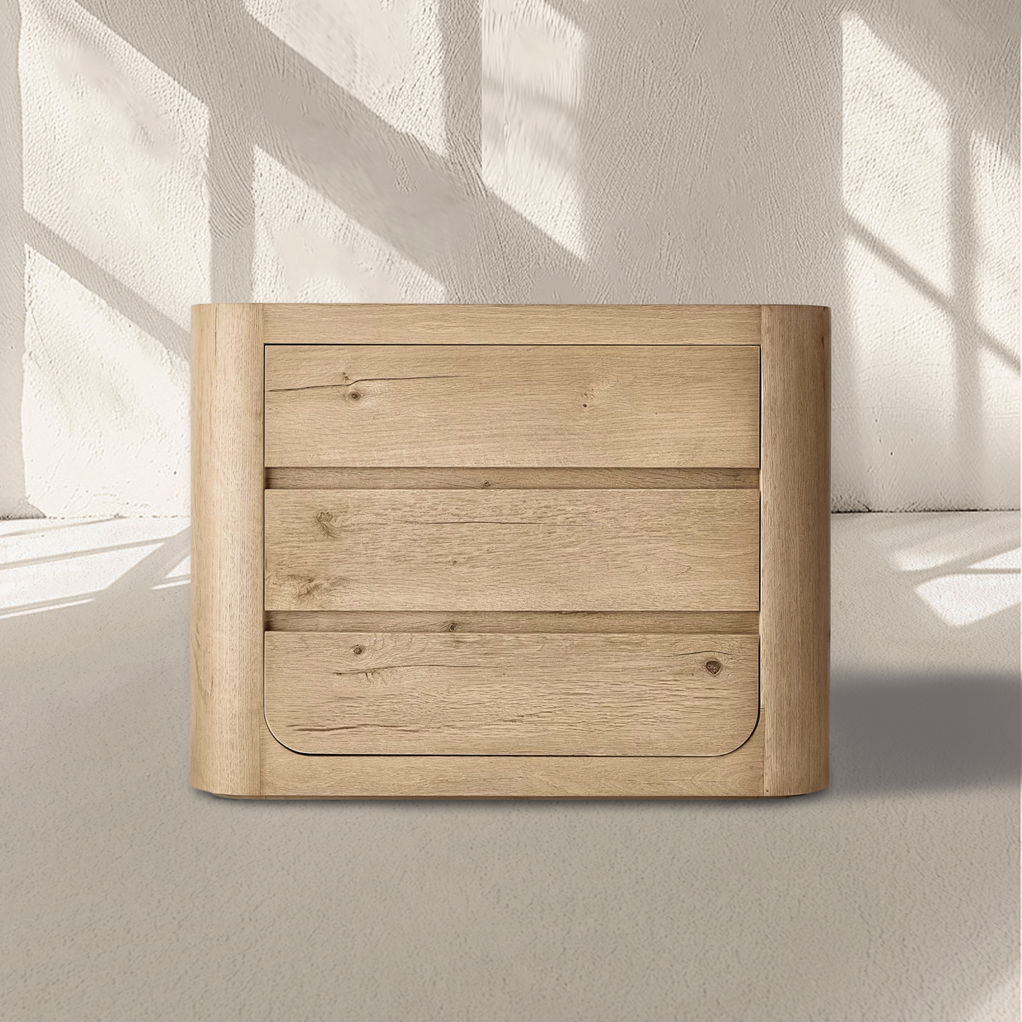 Oslo Closed Nightstand-Vancei