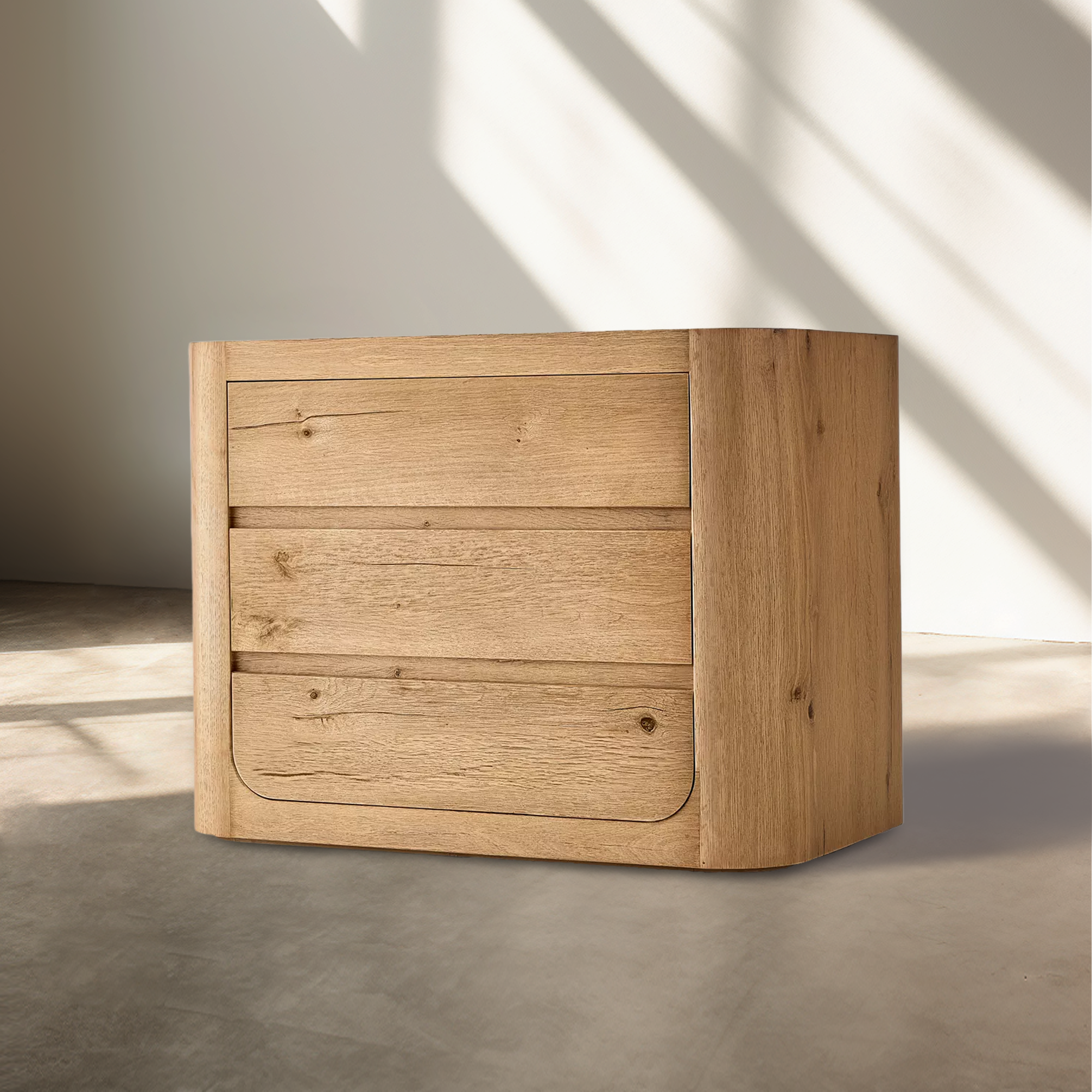 Oslo Closed Nightstand-Vancei