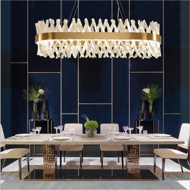 Monix Oval Crystal Chandelier-Vancei