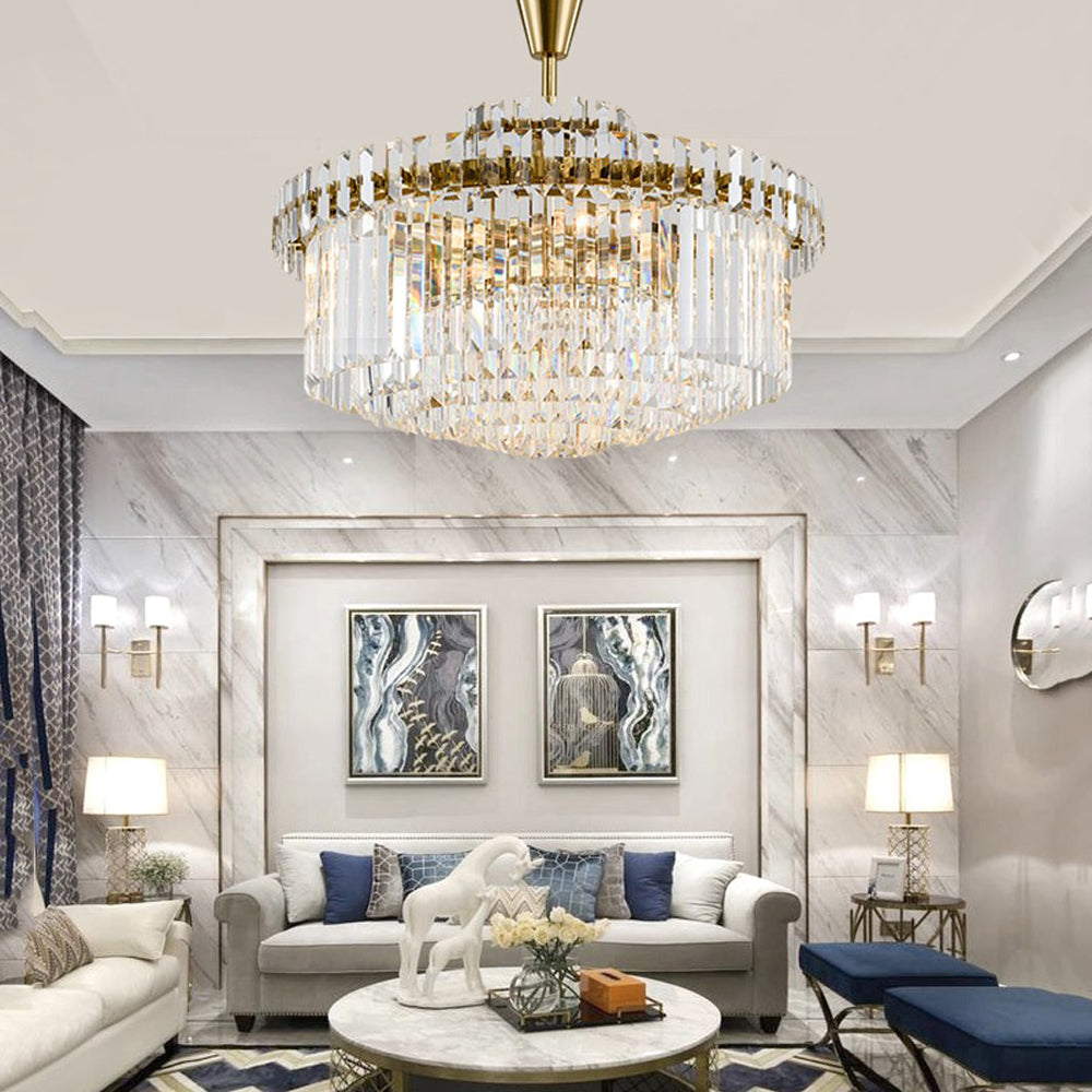 Phyllaris Crystal Chandelier-Vancei