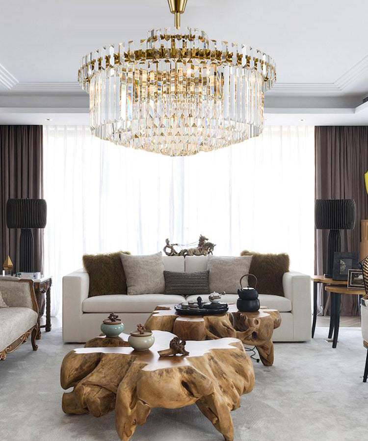 Phyllaris Crystal Chandelier-Vancei