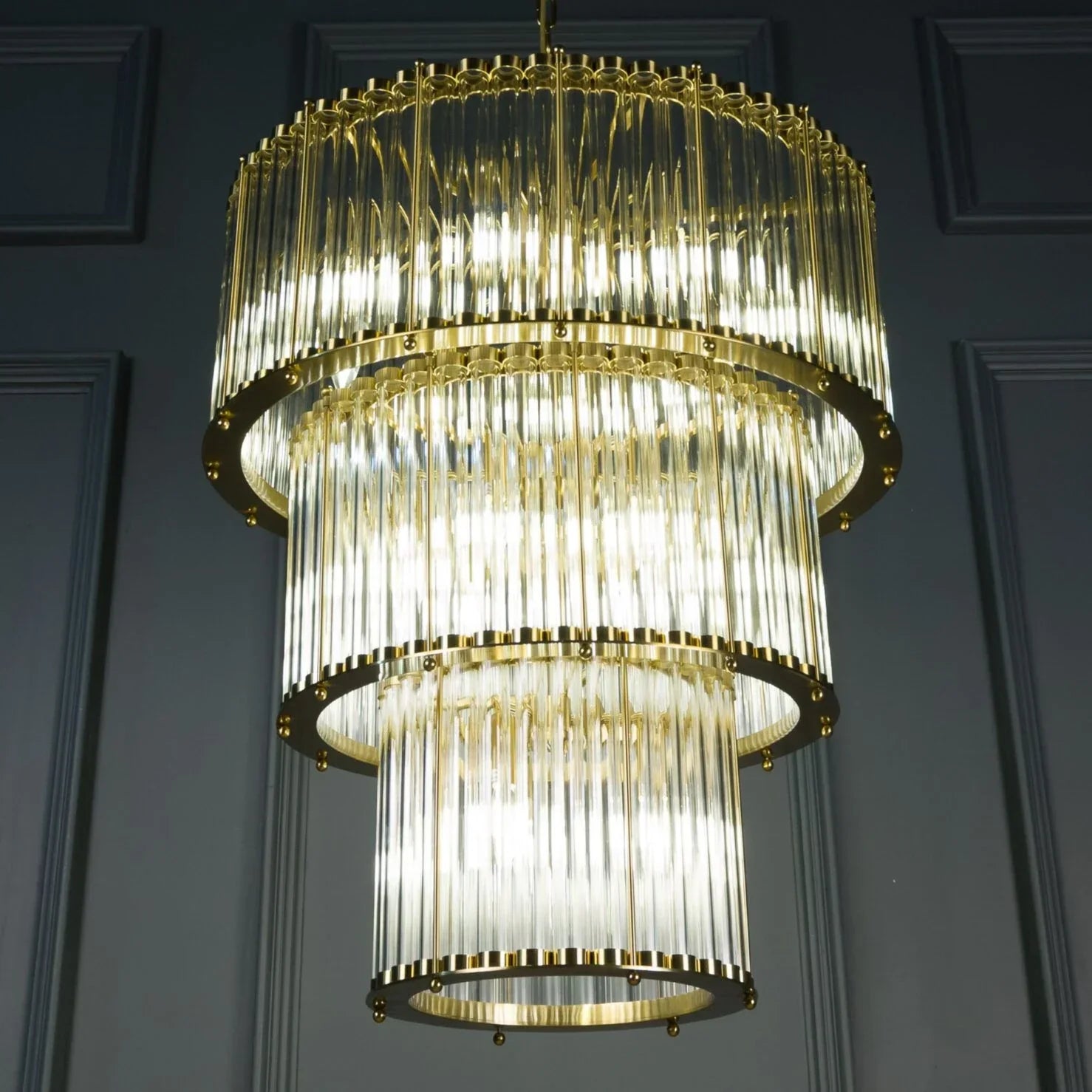 The Triple Monza Chandelier