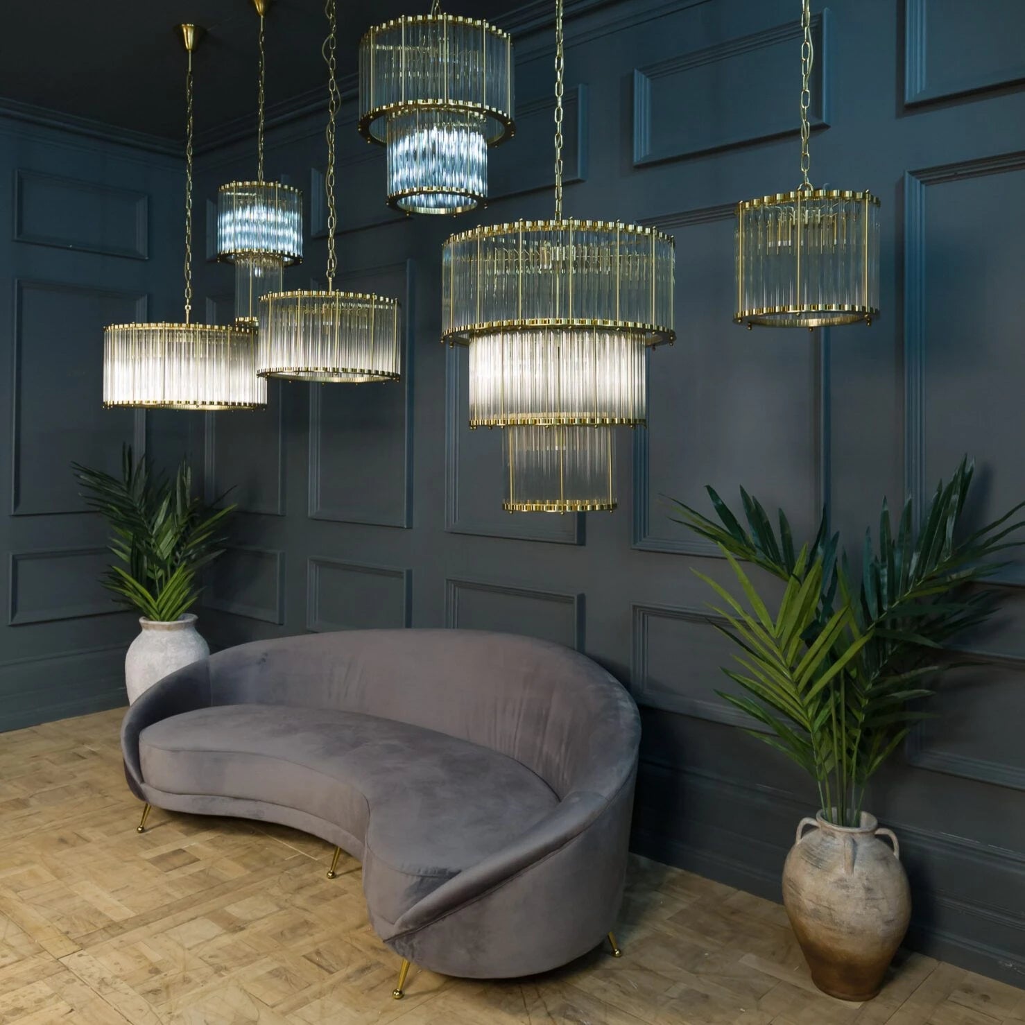 The Double Monza Chandelier – 2 Sizes Available