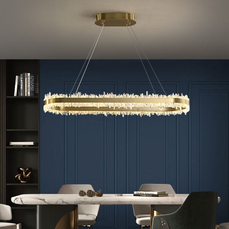 Primary Oval Crystal Chandelier-Vancei