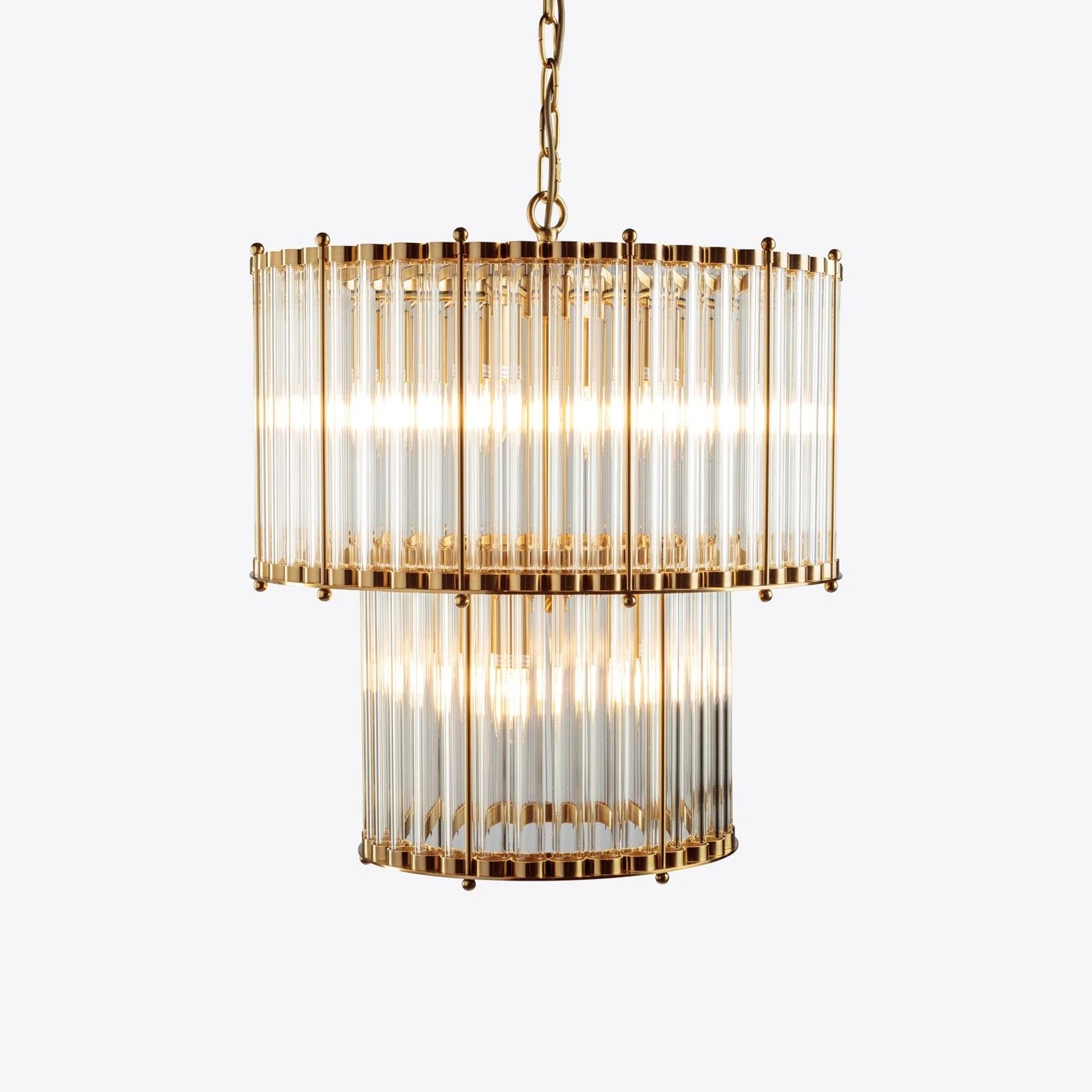 The Double Monza Chandelier – 2 Sizes Available
