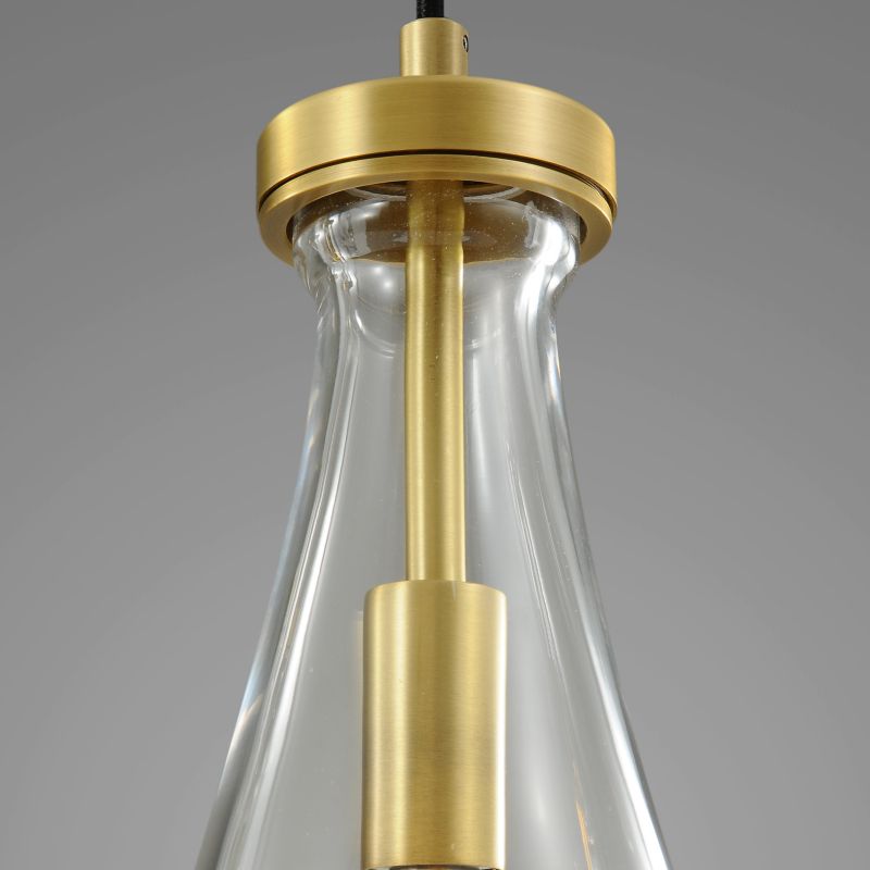 Raindrop round chandelier 14"(cord)