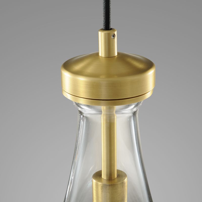 Raindrop round chandelier 14"(cord)