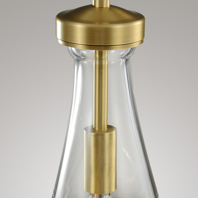 Raindrops  Rectangular Chandelier 22" Cord-Vancei