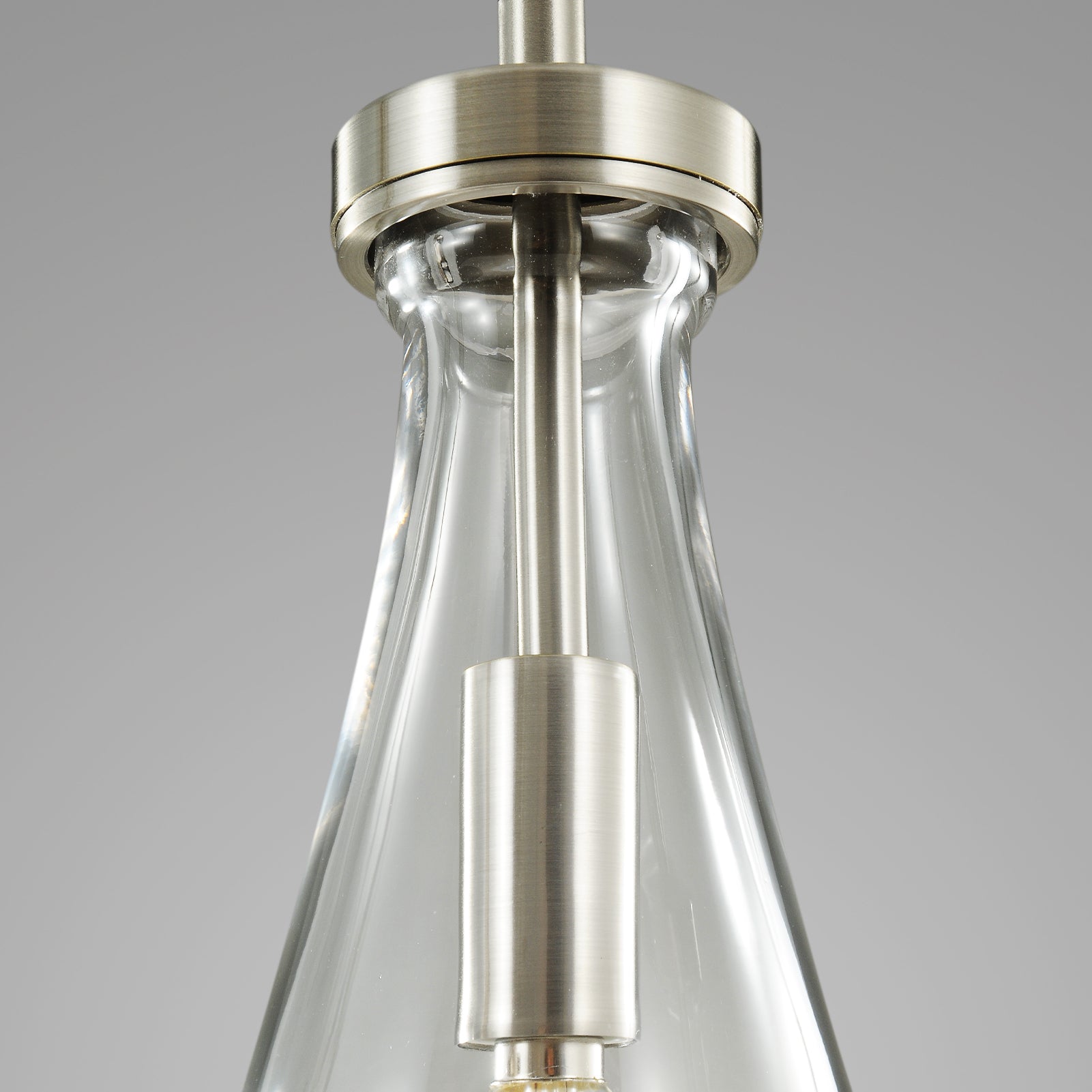 Raindrop round chandelier 8"(rod)-Vancei