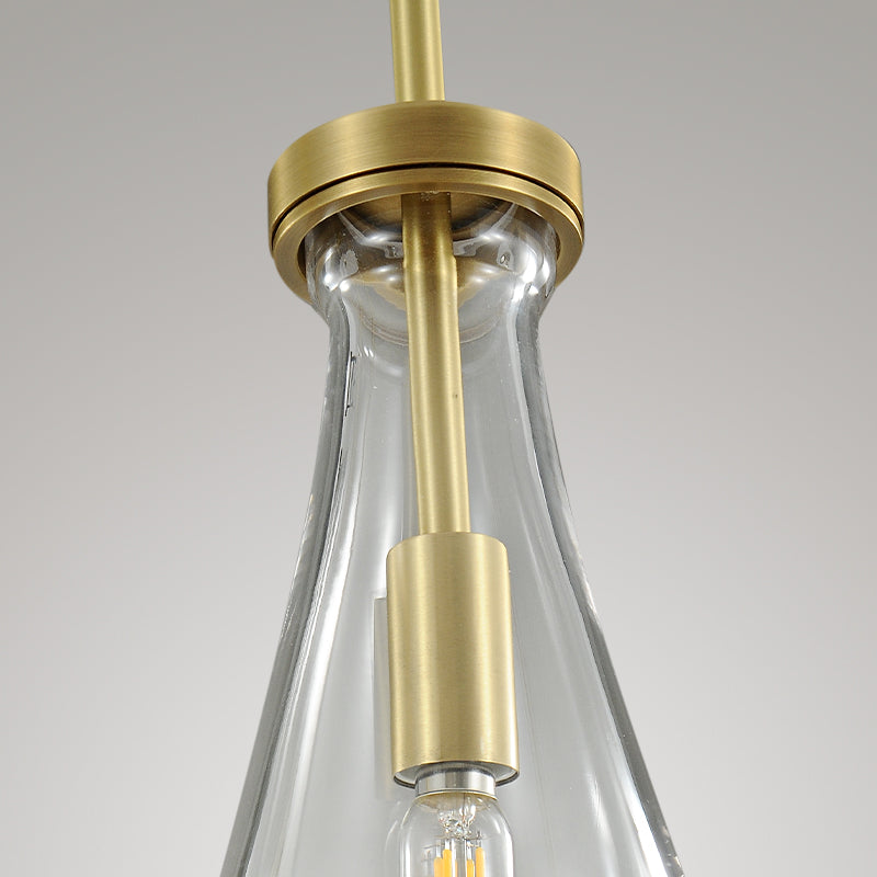 Raindrop round chandelier 8"(rod)-Vancei