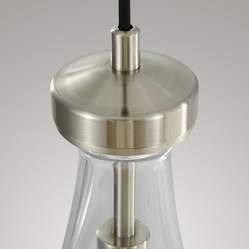 Raindrops  Rectangular Chandelier 22" Cord-Vancei