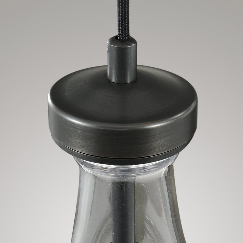 Raindrops  Rectangular Chandelier 22" Cord-Vancei