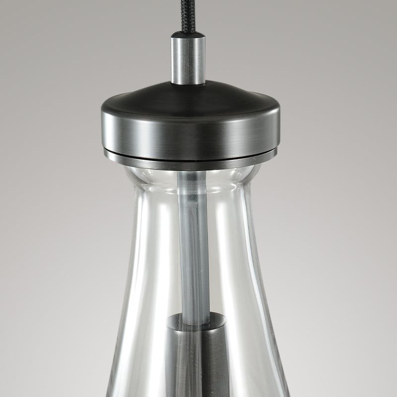 Raindrops  Rectangular Chandelier 22" Cord-Vancei