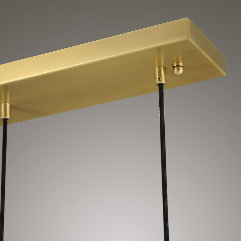 Raindrops  Rectangular Chandelier 22" Cord-Vancei