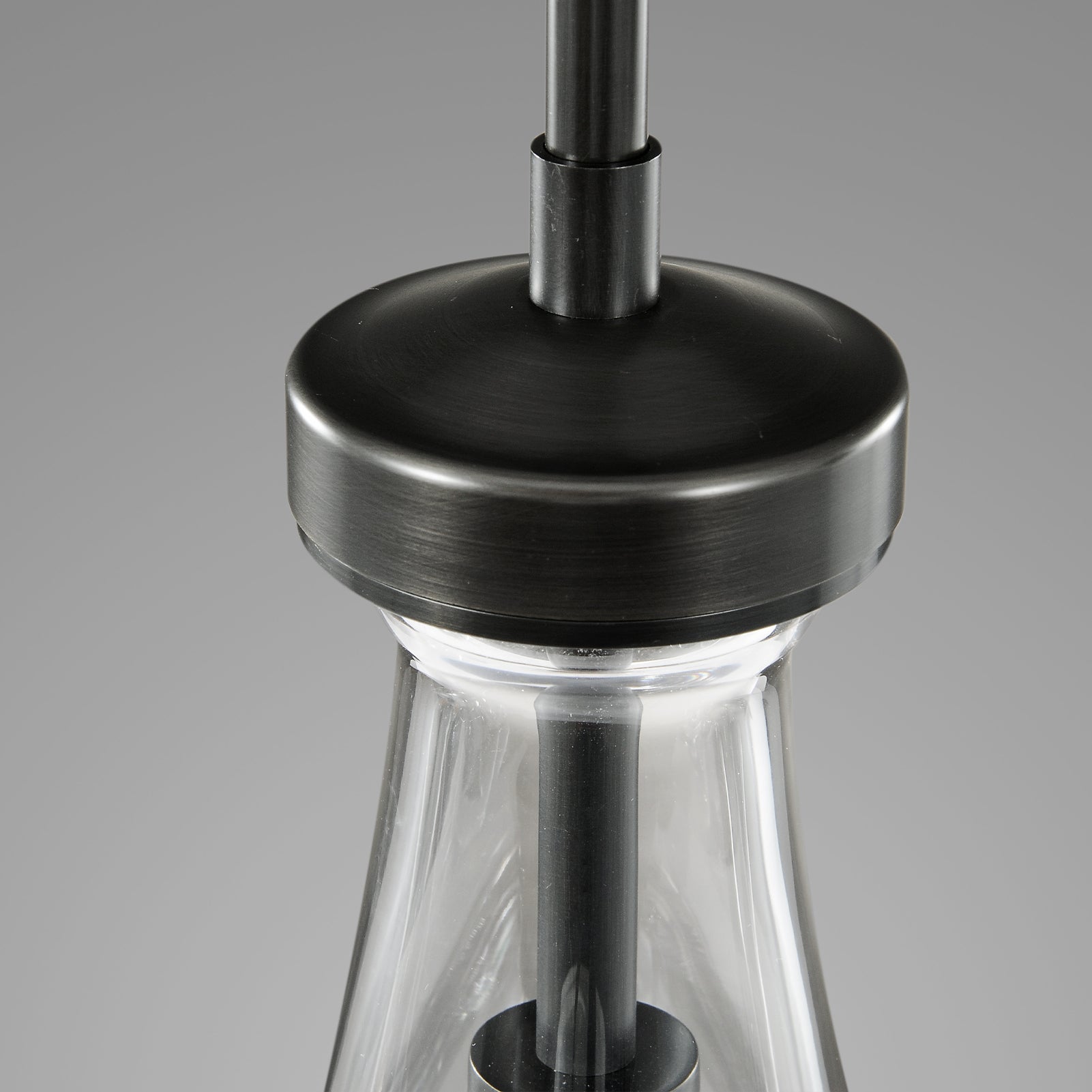 Raindrops  Rectangular Chandelier 36" rod