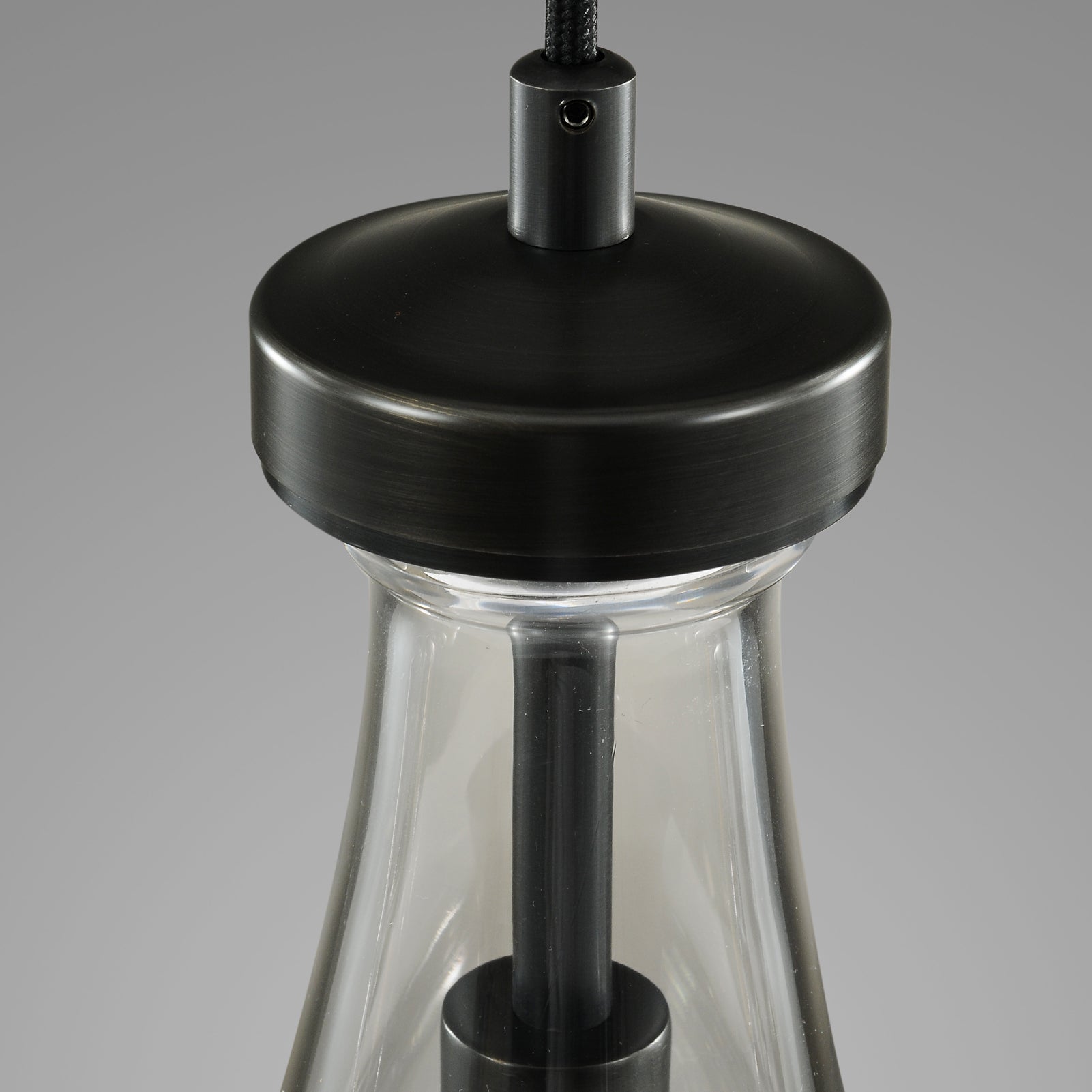 Raindrops  Rectangular Chandelier 36" cord