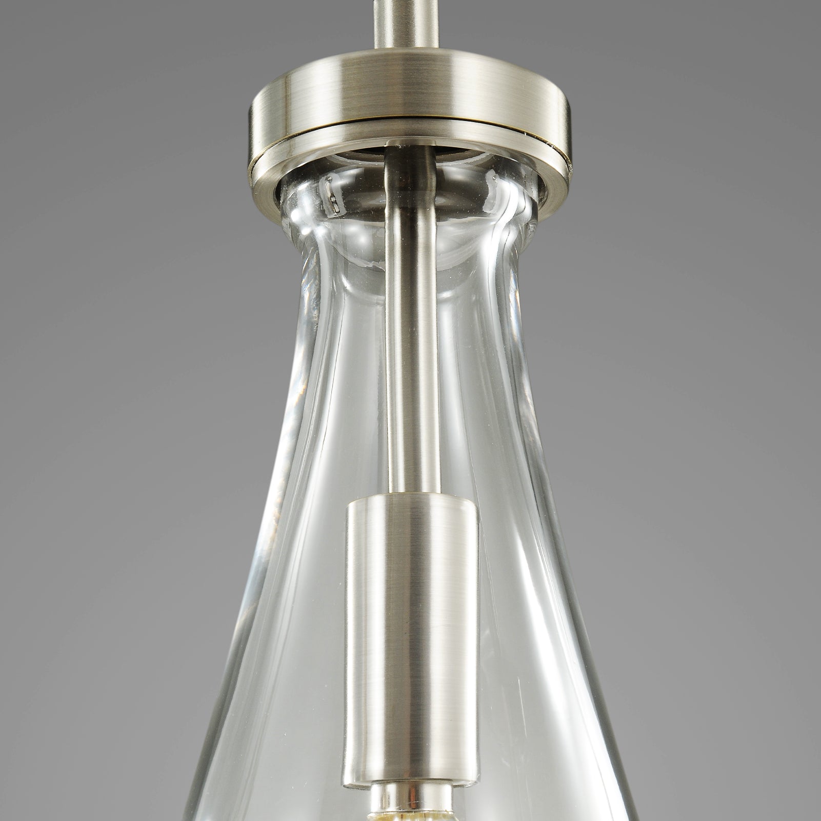 Raindrops  Rectangular Chandelier 36" rod