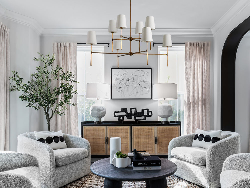 Rhodes 2-Tier Round Chandelier For Living Room-Vancei