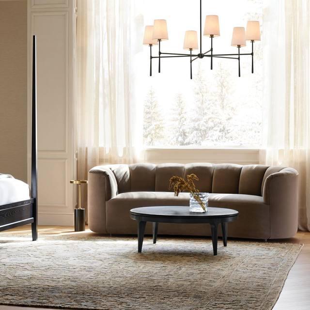 Rhodes Round Chandelier 4/6 Light For Living Room