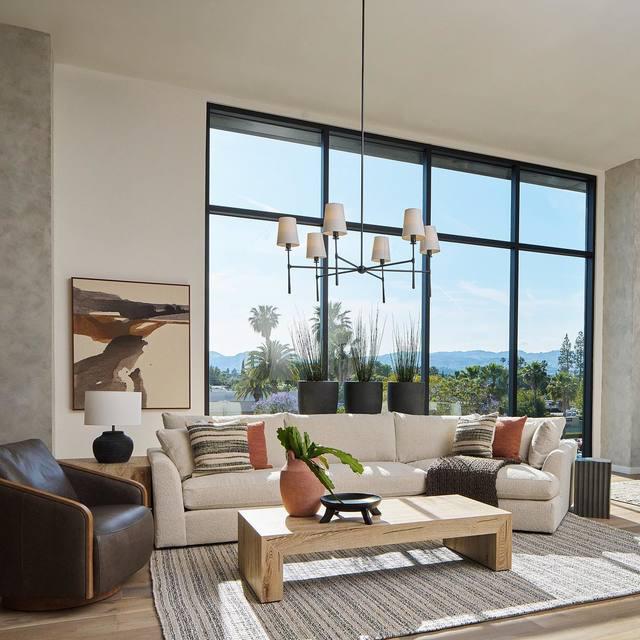 Rhodes Round Chandelier 4/6 Light For Living Room