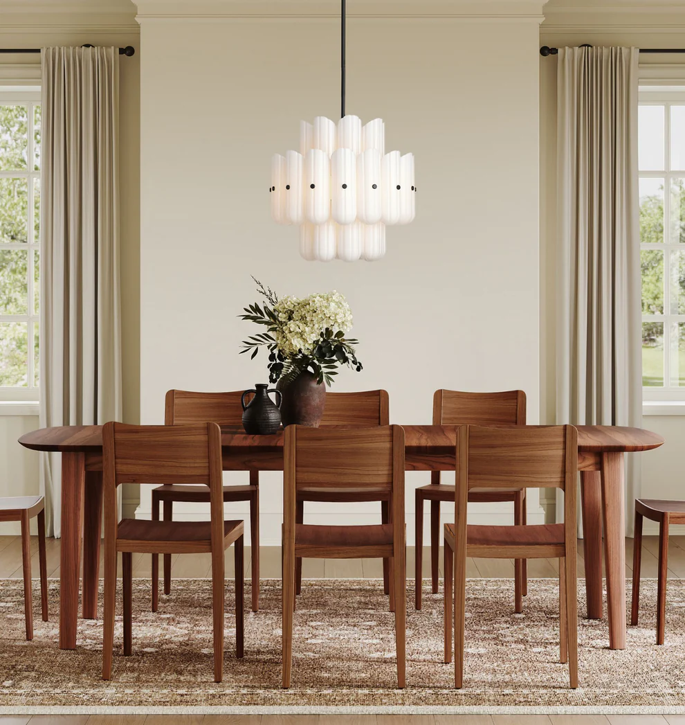 Lorna LED Double Tier Chandelier 25" 35" 46"