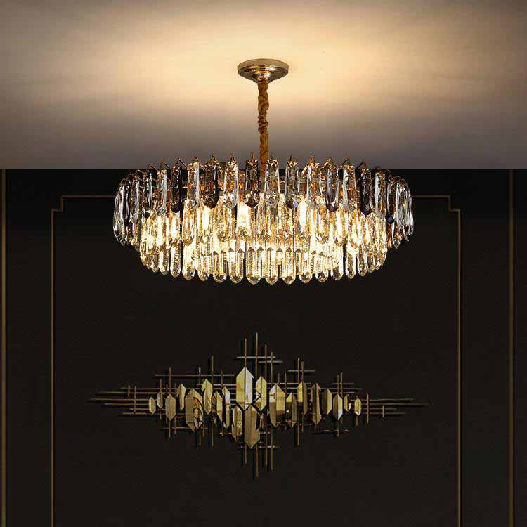 Rosalind Modern Crystal Chandelier-Vancei