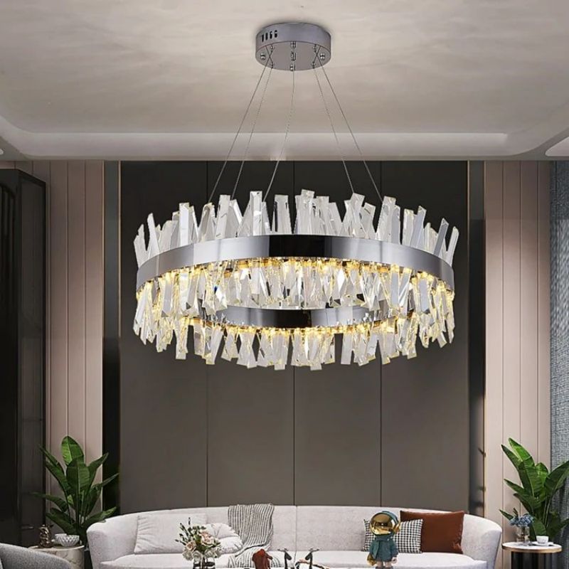 Monix Round Crystal Chandelier-Vancei