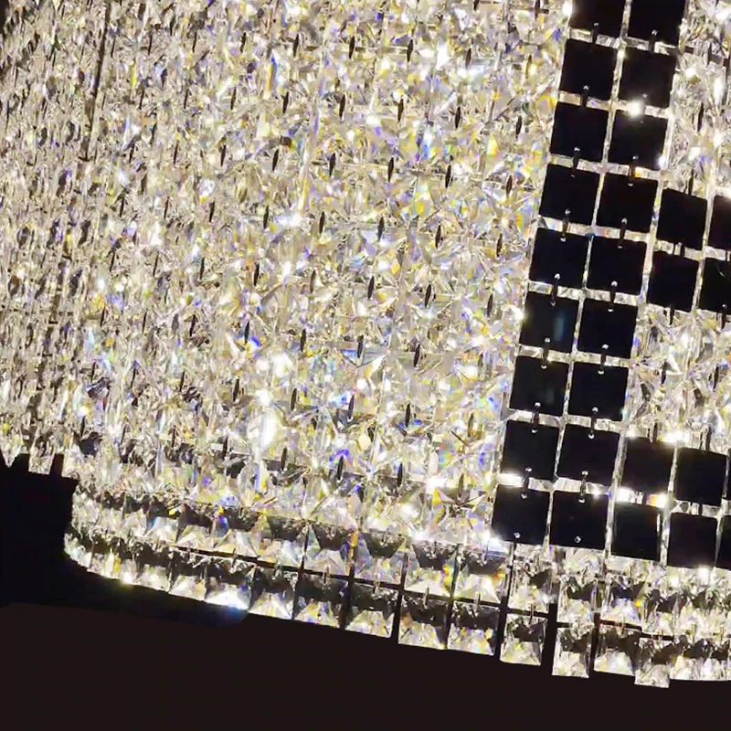 Fendi Round Crystal Chandelier-Vancei