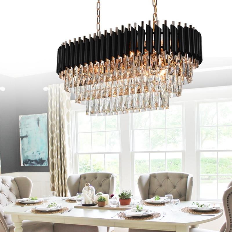 Sheila Oval Crystal Chandelier-Vancei