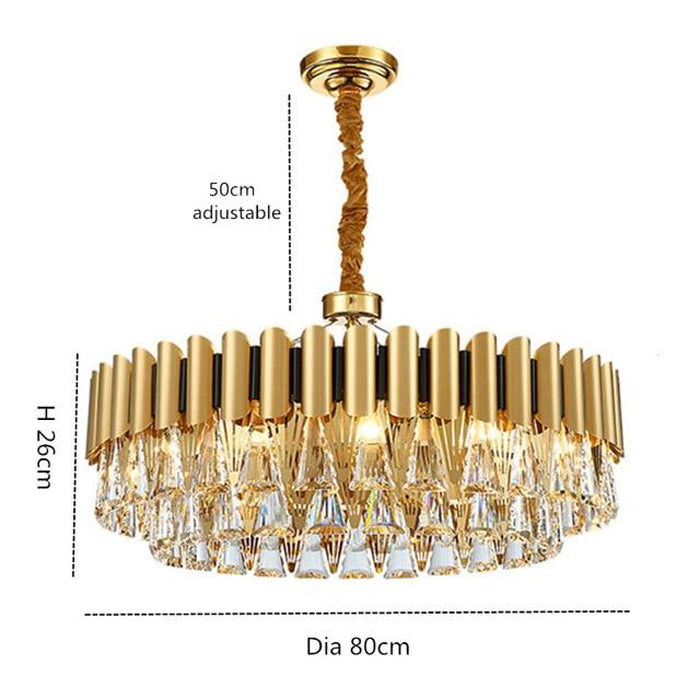 Stavros Crystal Chandelier-Vancei