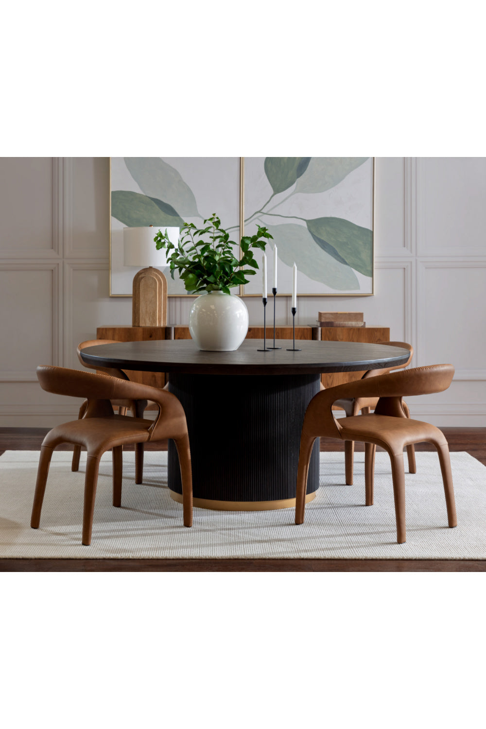 Arched Beige Travertine Table Lamp | Splendido Ancona